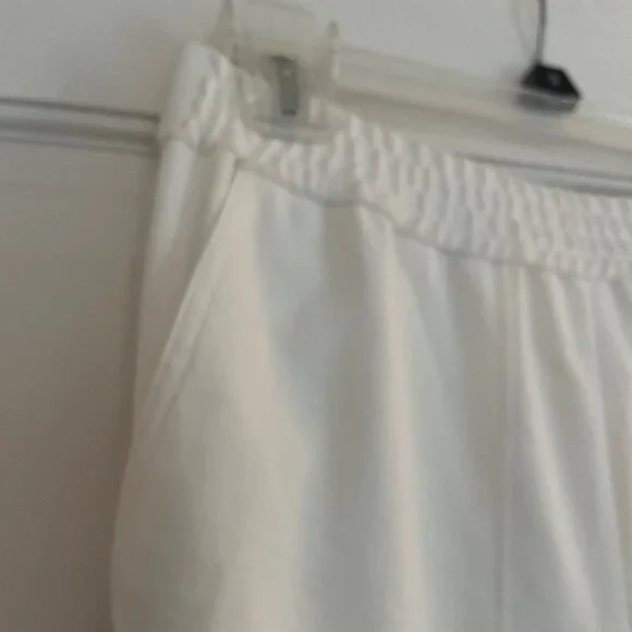 Tibi Chalky Drape Plashet Jogger- Regular- White- SR - Picture 7 of 13